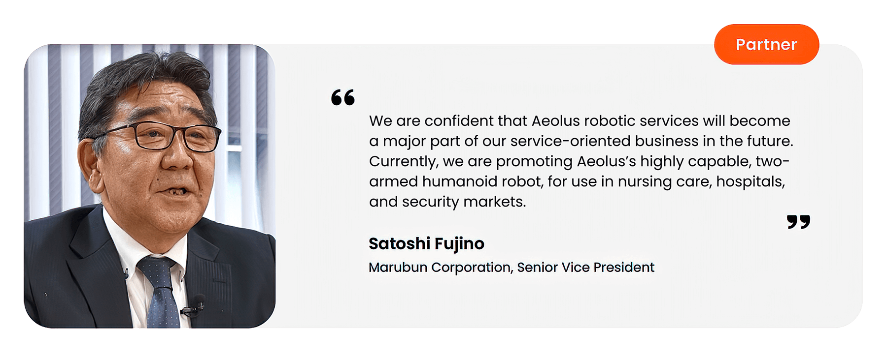 images/carosel/partner3.webp - Aeolus Aeo Robot Care Partner Testimonial