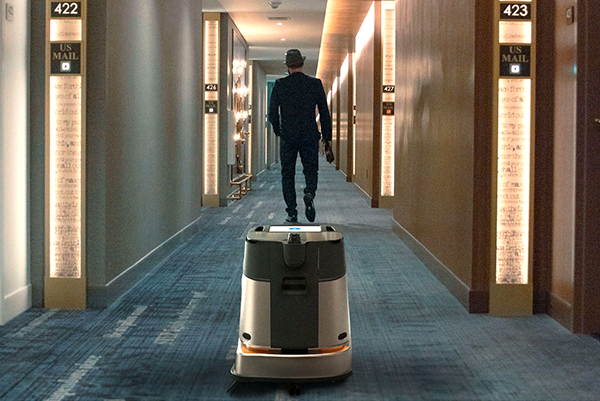 SKYLARK food service robots are secure